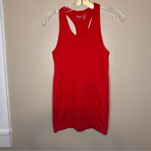 ZYIA Red Fitted Tank Top Racerback Size XS